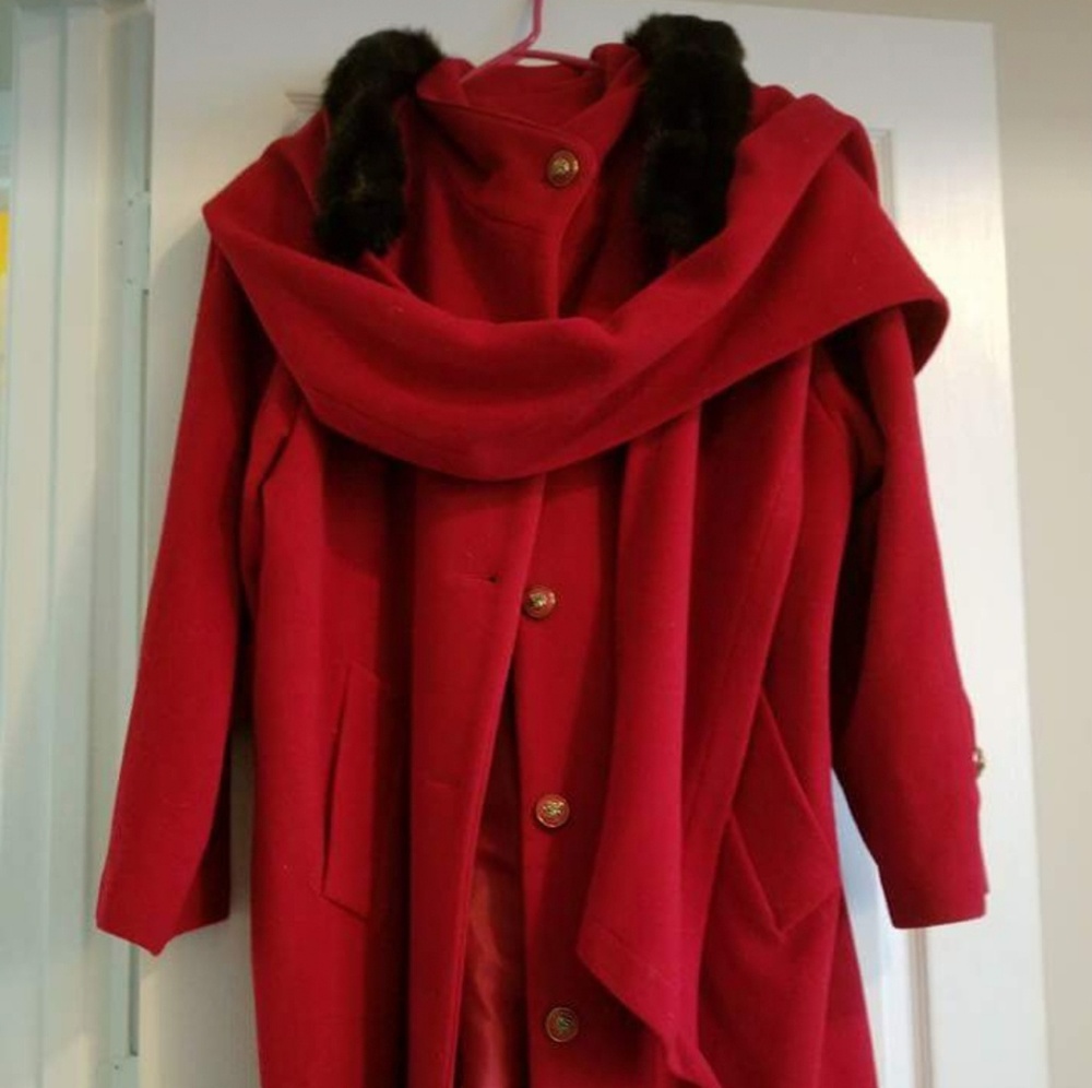 Little red riding hood.....coat